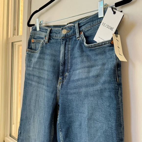 NWT REDONE 70s Crop Boot Jeans Denim 29 - Picture 9 of 16